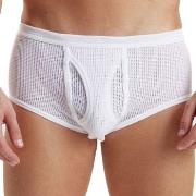 JBS Mesh Brief Hvit bomull X-Large Herre