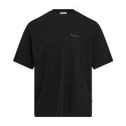 Resteröds Mid Sleeve T-Shirt Svart økologisk bomull X-Large Herre