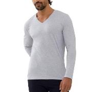 Mey Dry Cotton Colour Long Sleeves Gråmelerad Large Herre