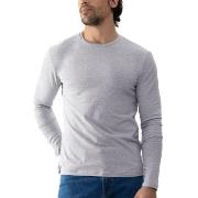 Mey Relax Long Sleeves Gråmelerad bomull X-Large Herre