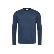 Mey Relax Long Sleeves Mørkblå bomull 4XL Herre