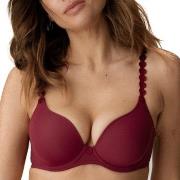 Marie Jo BH Tom Heart Shaped Padded Bra Mørkrød   B 75 Dame