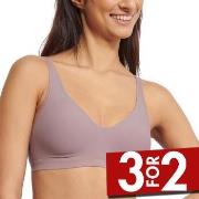 Sloggi BH Ever Ease Soft Bra Gammelrosa X-Large Dame