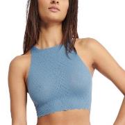 Sloggi BH ZERO Feel Bliss Crop Top Lysblå Medium Dame