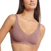 Sloggi BH ZERO Feel Bliss Soft Bra Brun M+ Dame