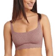 Sloggi BH ZERO Feel Bliss Top Brun X-Small Dame