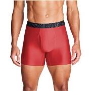 Under Armour 3P Performance Tech Solid 6in Boxers Rød polyester Large ...