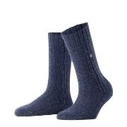 Burlington Strømper Tweed Tales Wool Sock Marine Str 36/41 Dame