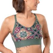 Kari Traa BH Fröya Wool Sports Bra Grønn polyester X-Large Dame