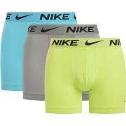 Nike 6P Everyday Essentials Micro Boxer Brief Blå/Grønn polyester Larg...