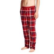 Tommy Hilfiger Flannel PJ Pant Rød Large Herre