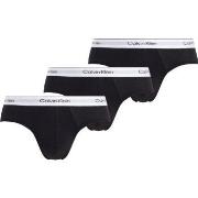 Calvin Klein 3P Modern Cotton Stretch Hip Briefs Svart bomull Medium H...