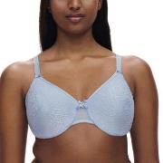 Chantelle BH C Magnifique Underwired Bra Lysblå m Mønst E 80 Dame