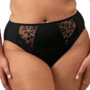 Elomi Truser Zarla High Leg Brief Svart polyamid 4XL Dame