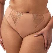 Elomi Truser Zarla High Leg Brief Beige polyamid 3XL Dame