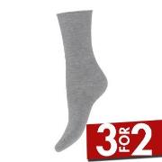 Decoy Strømper 3P Bamboo Thin Socks Grå Strl 37/41 Dame