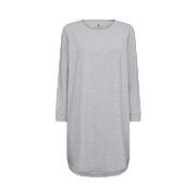 JBS of Denmark Woman Long Sleeve Big Tee Lysgrå XX-Large Dame