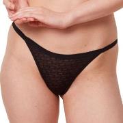 Triumph Truser Signature Sheer String Svart 42 Dame