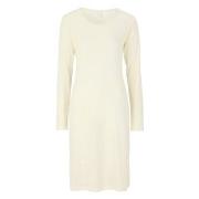 Damella Wool Long Sleeved Nightdress Benhvit merinoull X-Small Dame