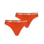 Puma Truser 2P Logo Waistband String Oransje Medium Dame