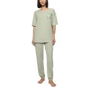 Triumph Endless Comfort Long Sleeve Pyjama Lysegrønn 42 Dame