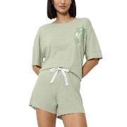 Triumph Endless Comfort Short Sleeve Pyjama Lysegrønn 42 Dame