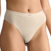 Sloggi Truser Ever Ease String Beige bomull Medium Dame
