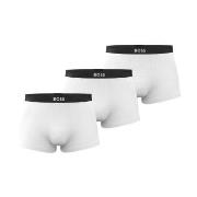 BOSS 3P Trunk BOSS ONE Hvit bomull Small Herre