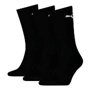 Puma Strømper 3P Unisex Light Crew Socks Svart Str 47/49