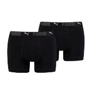 Puma 2P Sport Cotton Boxers Svart bomull X-Large Herre