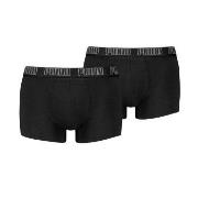 Puma 2P Men Everyday Trunks Svart bomull Small Herre