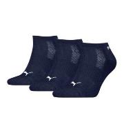 Puma Strømper 3P Cushioned Ankle Sock Marine Str 39/42