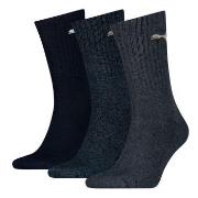 Puma Strømper 3P Sport Crew Socks Marine Str 35/38