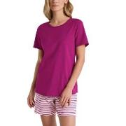 Calida Marine Dreams Short Pyjamas Rosa Mønster bomull Medium Dame