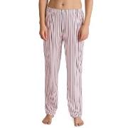 Calida Favourites Sleep Long Pants Rosa stripet bomull Medium Dame