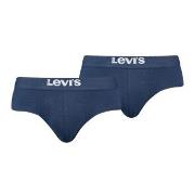 Levis 2P Base Brief Marine bomull Large Herre
