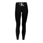 Calvin Klein Monogram High Waist Legging Svart polyamid Large Dame