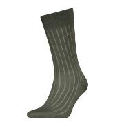 Tommy Hilfiger Strømper Premium Rib Crew Socks Grønn Str 43/44 Herre