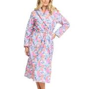 Damella Printed Terry Velour Robe Mixed Large Dame