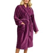 Damella Unisex Torekov Robe Plomme bomull Large Dame