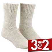 Damella Strømper Wool Soft Socks Lysgrå Str 43/46 Dame