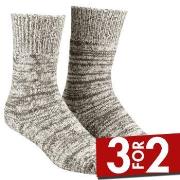 Damella Strømper Wool Soft Socks Mørkgrå  Str 39/42 Dame