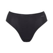 Sloggi Truser 3P GO Daily Cotton Tai Svart bomull Small Dame