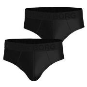 Björn Borg 2P Sports Mesh Brief Svart polyester Large Herre