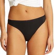 Calvin Klein Truser Perfectly Fit Basic Thong Svart Large Dame