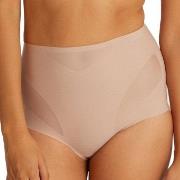 Calvin Klein Truser Sculpted Mesh Brief Beige Large Dame