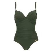 Damella Miranda Swimsuit Mørkgrørnn  D/E 46 Dame