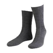 Amanda Christensen Strømper 3P Grade Wide Rib Ankle Socks Grå Str 39/4...