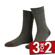 Amanda Christensen Strømper True Dot Ankle Sock Oliven Str 43/46