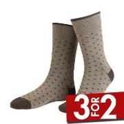 Amanda Christensen Strømper True Dot Ankle Sock Lysbrun  Str 43/46